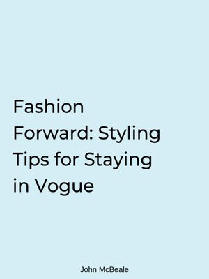cover image of Fashion Forward